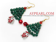 2013 Christmas Design Santa Claus Earrings