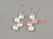 New Design 7-8mm Mabe Pearl Bridal Earrings