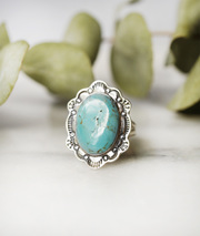 handmade jewelry canada  - vintage turquoise rings